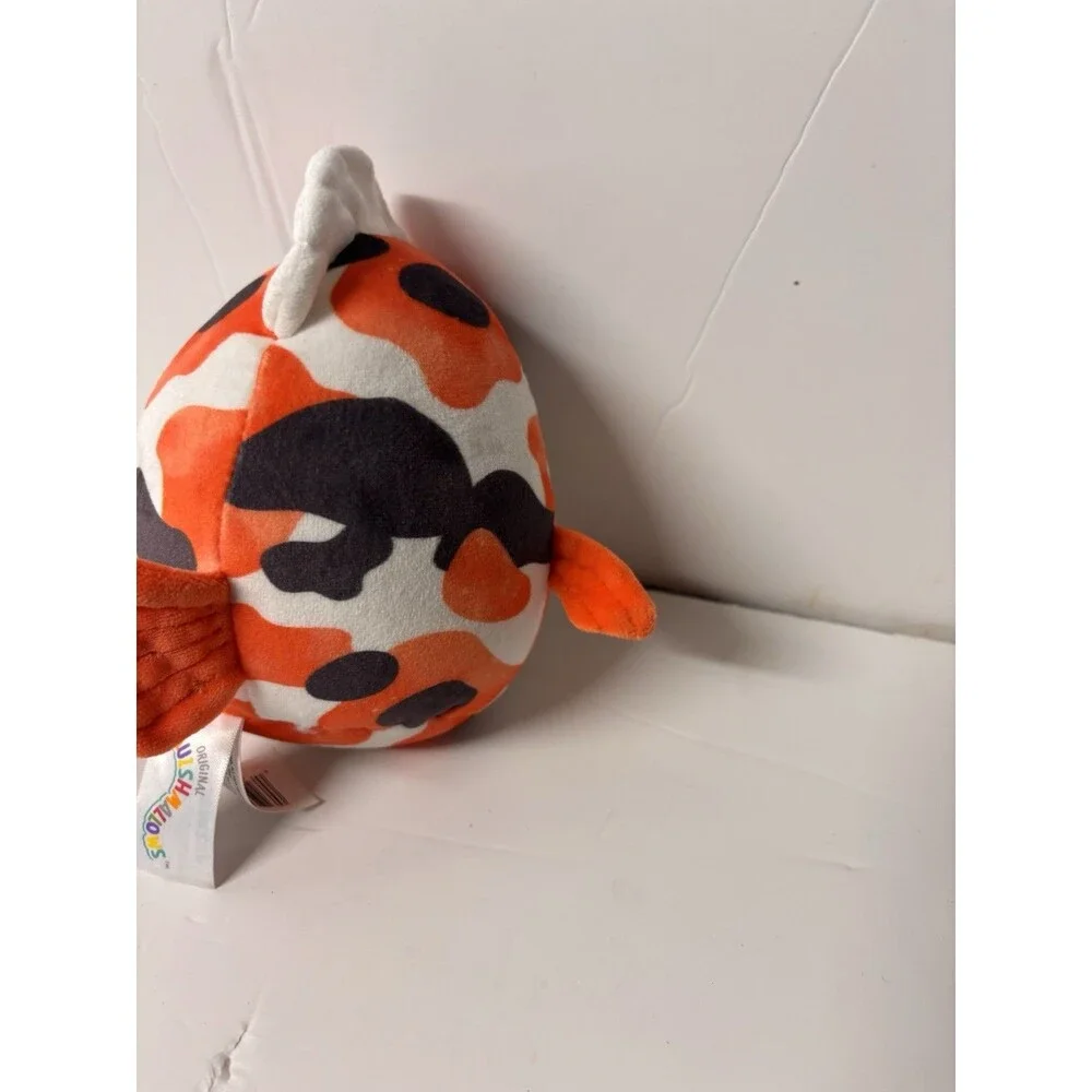 Squishmallows Dandii Plush Small 2024 Orange White Black Washable